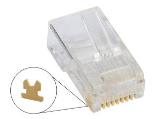 1259# Wtyk telefoniczny 8p8c (rj45) linka 100szt.