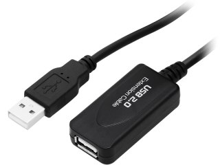 66-084# Przyłącze usb a - a 5,0m wtyk-gniazdo z ic zawieszka przedłużacz