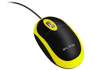84-017# Mysz optyczna blow mp-20 usb żółta`