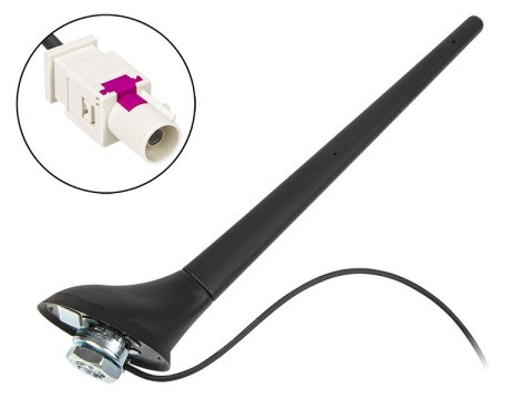22-708# Antena fm vw phantom fakra sam.maszt 20 cm profesjonalna
