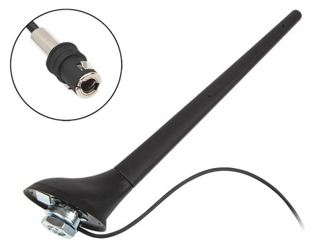 22-709# Antena fm vw phantom snap samochodowa maszt 20 cm