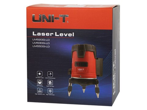50-207# Miernik lm530 uni-t niwelator uni-t laser krzyżowy poziomica`