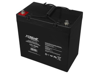82-228# Akumulator żelowy 12v 55ah xtreme 227x207x137_6"