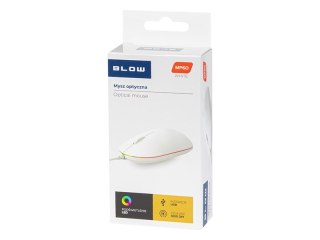 84-043# Mysz optyczna blow mp-60 usb biała"