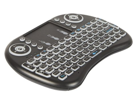 84-253# Klawiatura bezprzewodowa 2,4ghz miniks-2 +touchpad