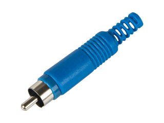 93-559# Wtyk rca cinch niebieski hq