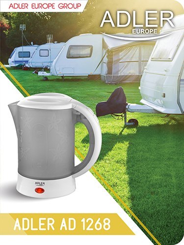 AD 1268 Czajnik plastikowy 0,6 l - travel
