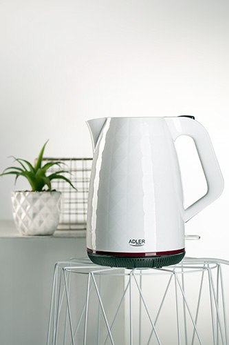 AD 1277 white Czajnik plastikowy 1,7 l