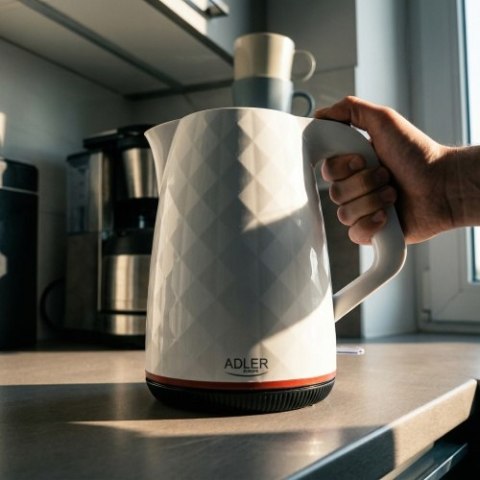 AD 1277 white Czajnik plastikowy 1,7 l