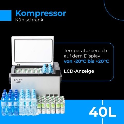AD 8081 Lodówka kompresorowa turystyczna 40l