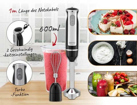 CR 4621 Blender ręczny - mini zestaw 2 w 1