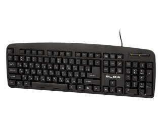84-208# Klawiatura ukraińska rosyjska blow kp-104 usb pl cyrylica`