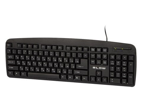84-208# Klawiatura ukraińska rosyjska blow kp-104 usb pl cyrylica`