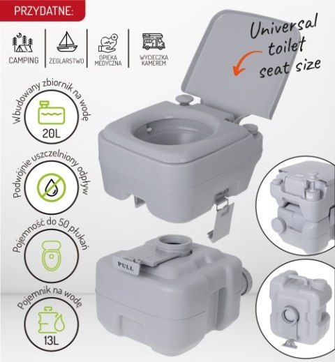 CR 1035 Toaleta turystyczna 20 l