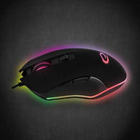 EGM302 Esperanza mysz przewod. gaming led rgb 6d opt. usb-c nemesis