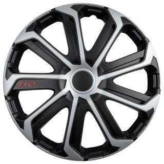 Kołpak samochodowy evo black&silver 14" cali
