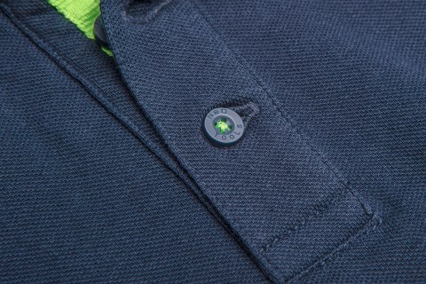 Koszulka polo Motosynteza, 100% bawełna pique, rozmiar M