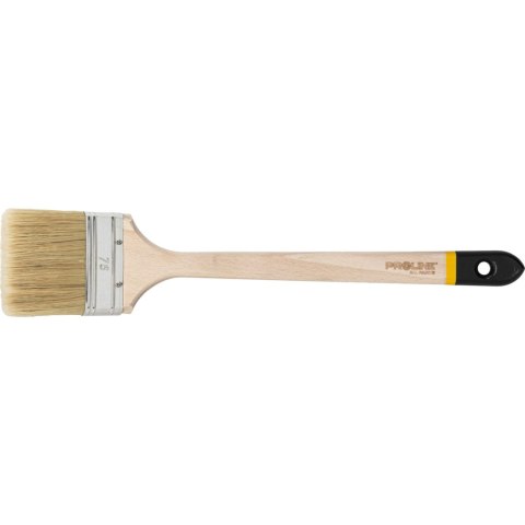 Pędzel kątowy prof. 76mm,rączka drew.,uniw.,proline