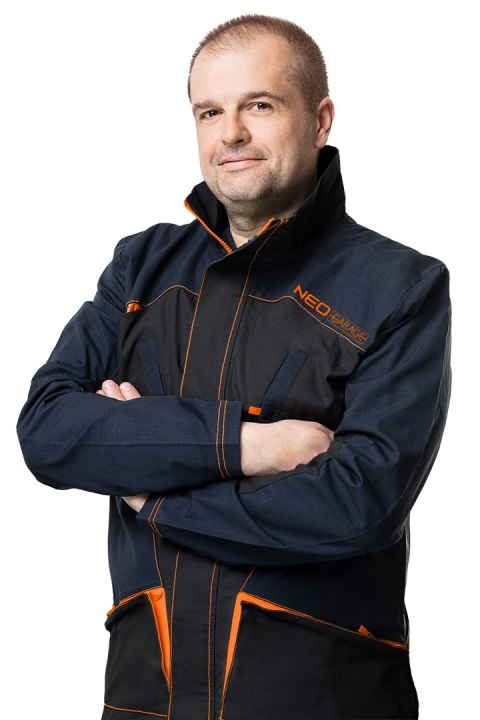 Spodnie robocze Neo Garage, 100% bawełna rip stop, rozmiar S