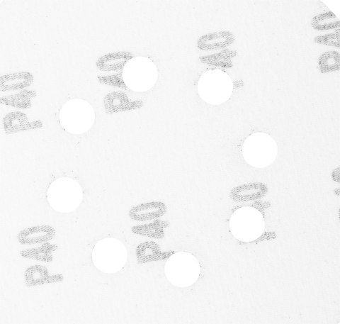 Krążki ścierne 150 mm, K60, 5 szt., z 8 otworami, 65mm