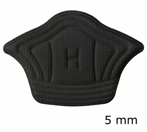 AG888A Wkładki wklejane zapiętki czarne 5mm