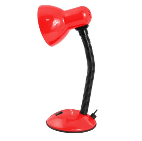 ELD107R Esperanza lampka biurkowa e27 arcturus czerwona