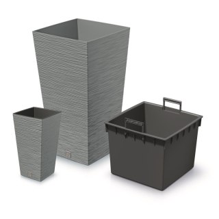 Doniczka FURU SQUARE DFSH240 - beton