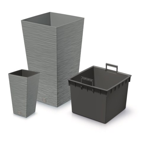 Doniczka FURU SQUARE DFSH240 - beton