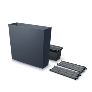 Doniczka URBI CASE TOWER DUC800T - antracytowy
