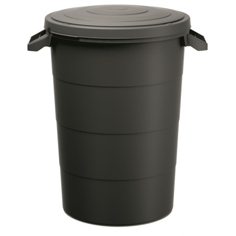 Kosz Keden SMOOTH 80L - czarny recykling