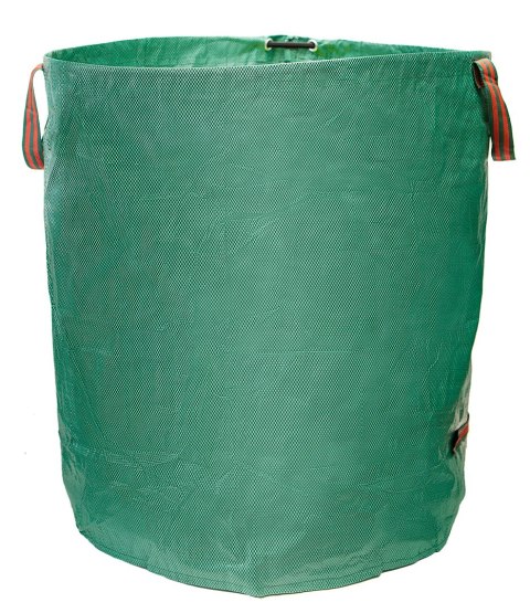Torba ogrodowa 270 L, 150 g/m2; PP; usztywniona krawędź, 3 uchwyty, 67 x 76 cm
