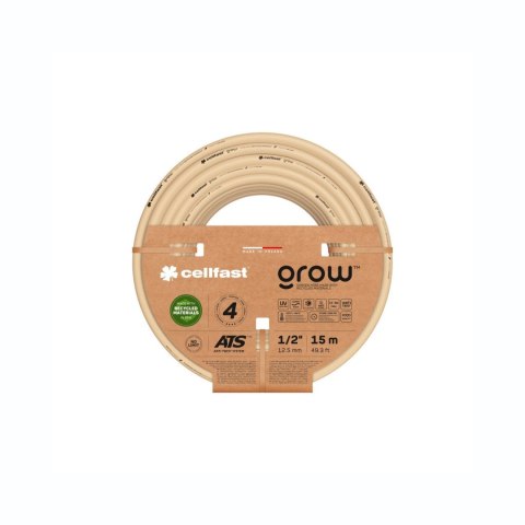 Wąż ogrodowy Cellfast GROW 1/2" 15 m