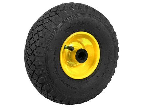 69-002# Koło 26cm do taczki wózka 260x85 3.00/4 żółte