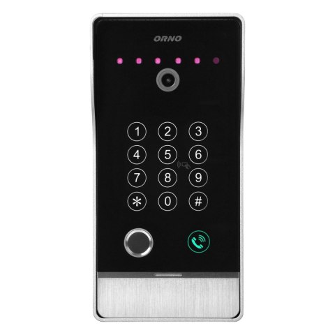 GUARDO zestaw wideodomofonowy jednorodzinny, 4-żyłowy, 10", Wi-Fi, ekran dotykowy, Full HD, RFID, szyfrator, czytnik lini papila