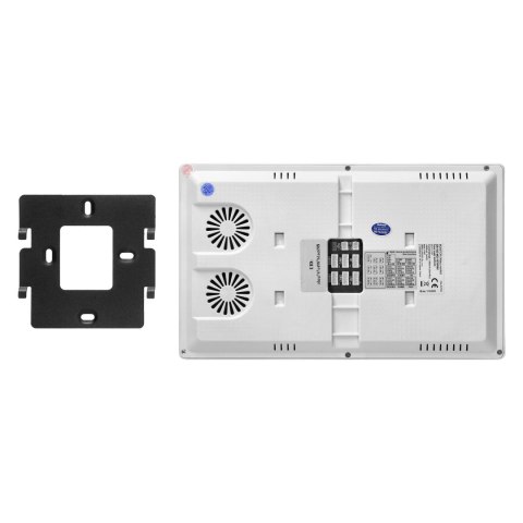 GUARDO zestaw wideodomofonowy jednorodzinny, 4-żyłowy, 10", Wi-Fi, ekran dotykowy, Full HD, RFID, szyfrator, czytnik lini papila