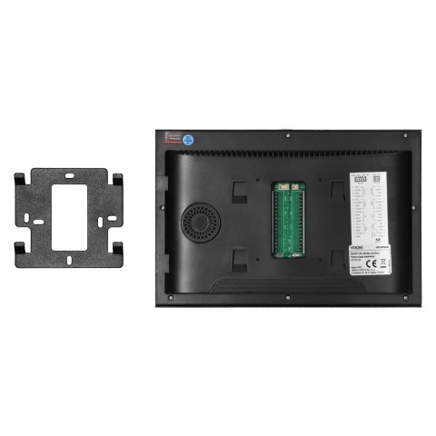 BESAR zestaw wideodomofonowy jednorodzinny, 4-żyłowy, 10", Wi-Fi, ekran dotykowy, Full HD, RFID, szyfrator