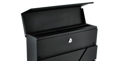 Skrzynka na listy S6238 - czarna