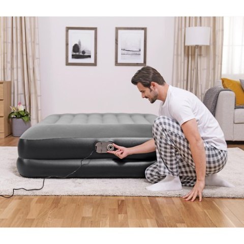 Materac z pompką 203x152x46cm BESTWAY 67403