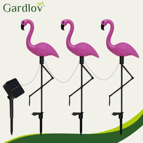 Lampa ogrodowa solarna- flaming Gardlov 21151
