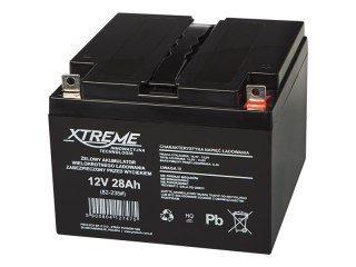82-235# Akumulator żelowy 12v 28ah xtreme 175x165x125_5"