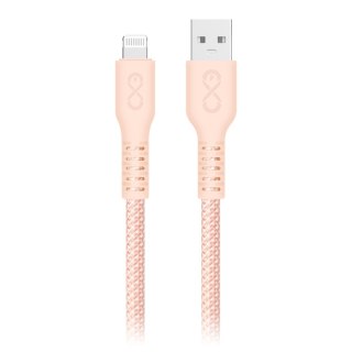 Kabel USB-A - Lightning eXc IMMORTAL, 2m, 12W, szybkie ładowanie, kolor mix
