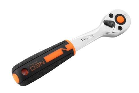 Zestaw kluczy nasadowych 1/2", 1/4", 73 szt., CrV
