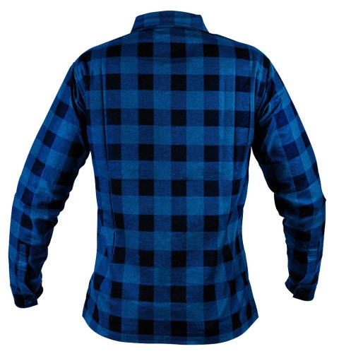 Koszula flanelowa, granatowa, rozmiar XXL