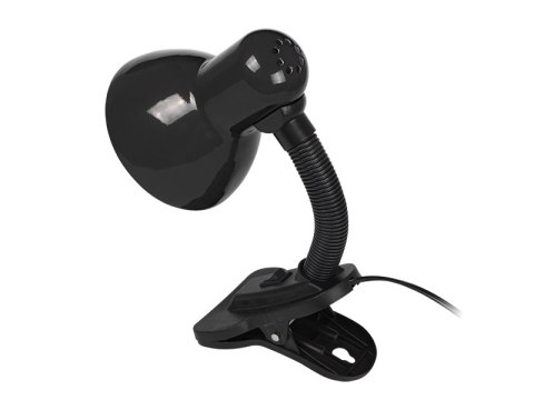 44-155# Lampka biurkowa lb-08 z klipsem czarna"