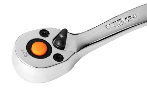 Zestaw kluczy nasadowych 1/2", 3/8", 1/4", 233 szt., CrV
