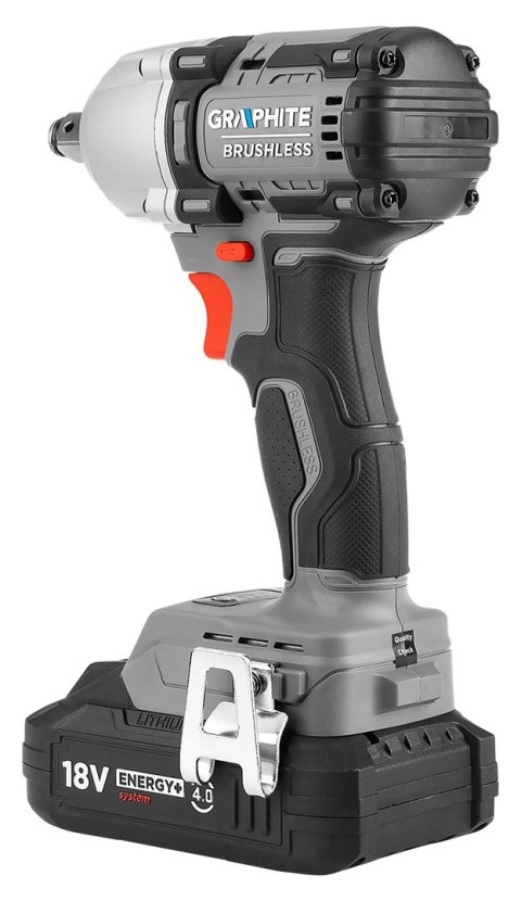 Klucz udarowy bezszczotkowy Energy+ 18V, 450Nm, bez akumulatora