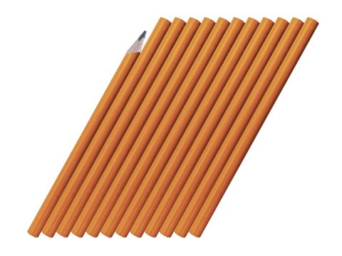 67-083# Ołówek budowlany 18cm 12szt`