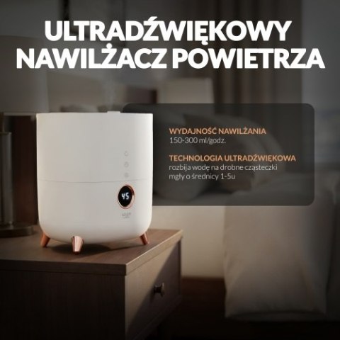 AD 7972 white Nawilżacz ultradźwiękowy led