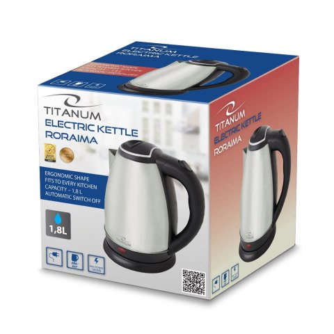 TKK102X Titanum czajnik elektryczny roraima 1.8 l inox