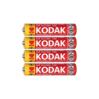 Baterie Kodak ZINC Super Heavy Duty AAA LR03, 4 szt.